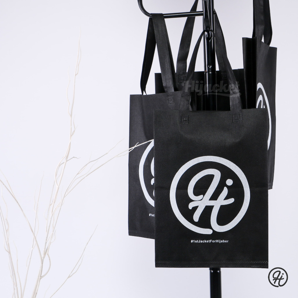 Hijacket Totebag Exclusive Tas Jinjing Kantong Goodie Bag Tas Belanja