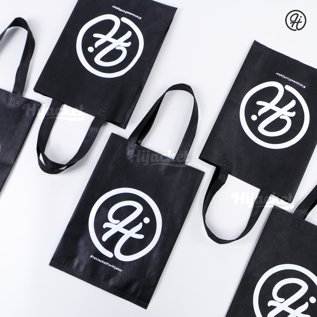 Hijacket Totebag Exclusive Tas Jinjing Kantong Goodie Bag Tas Belanja