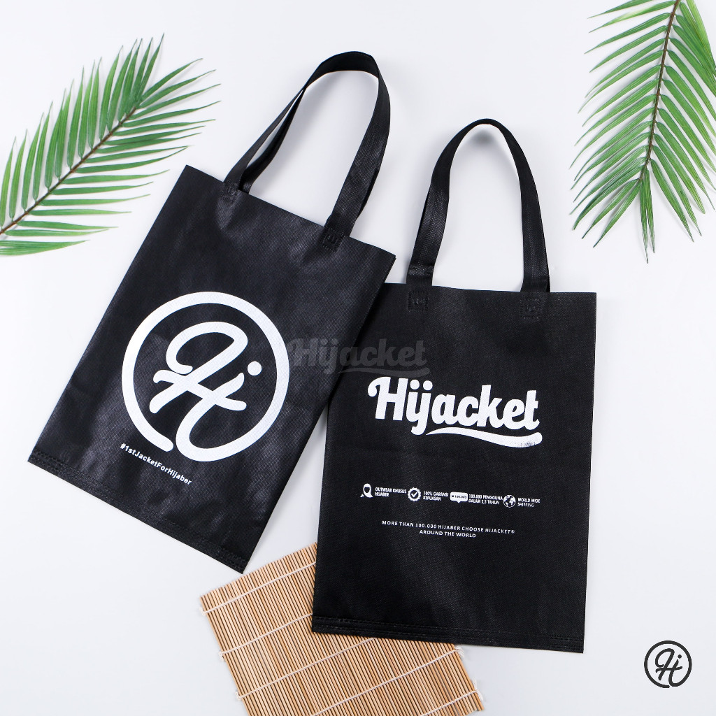 Hijacket Totebag Exclusive Tas Jinjing Kantong Goodie Bag Tas Belanja