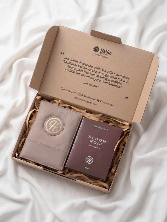 Hampers Hijacket x Halim – Mushaf & Perfume Gift Set