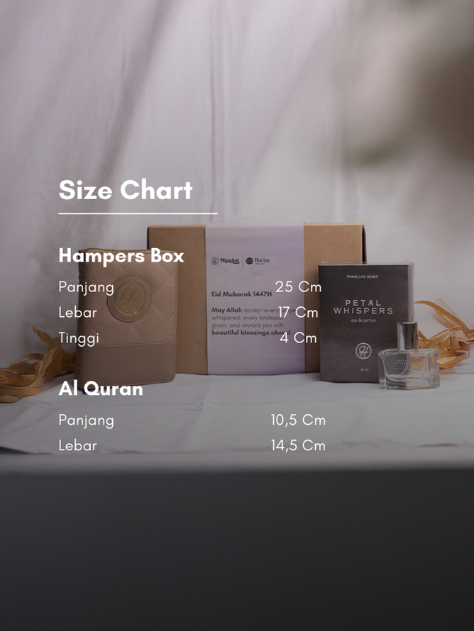 Hampers Hijacket x Halim – Mushaf & Perfume Gift Set