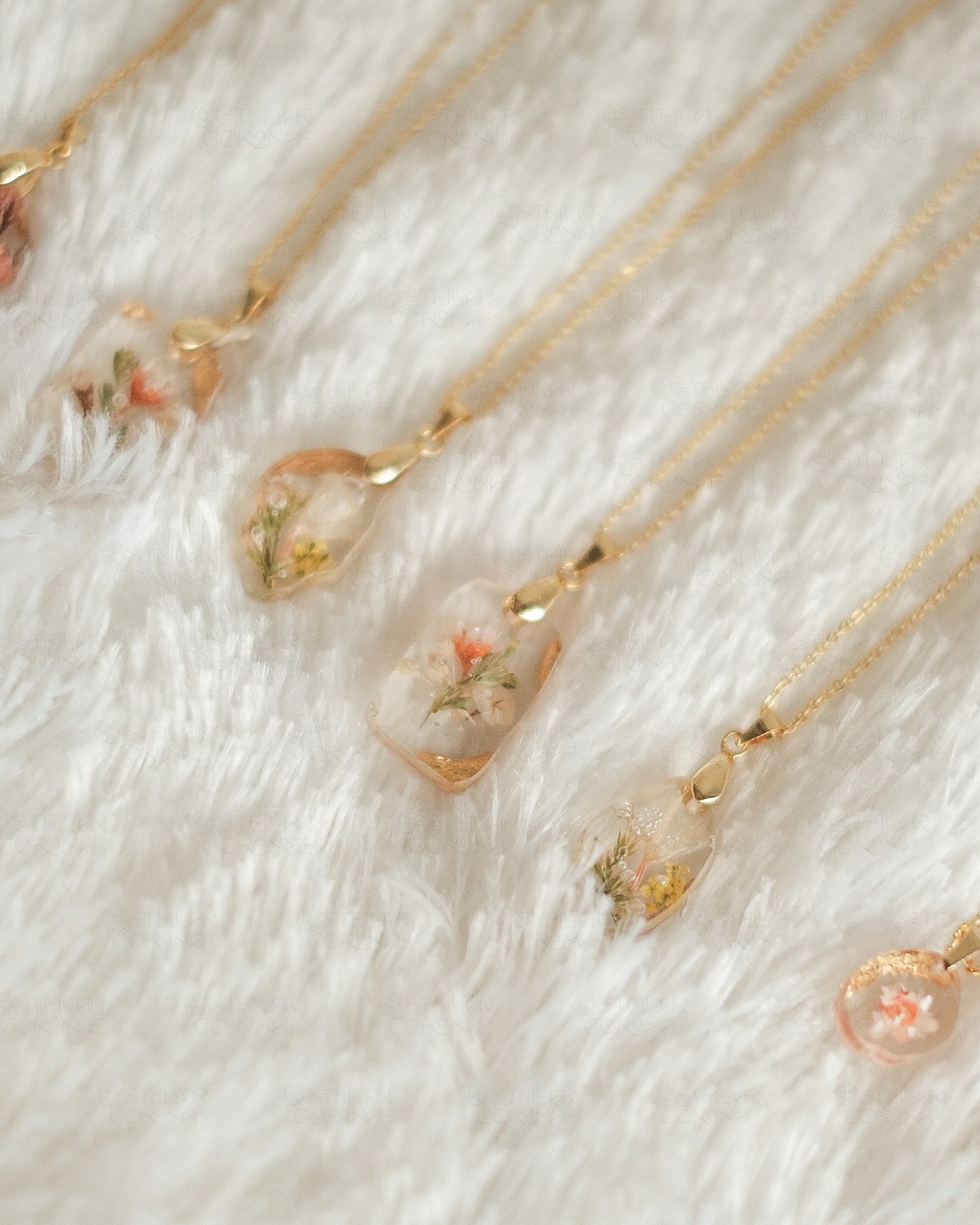 StellarCoronae - Necklace Gold Big