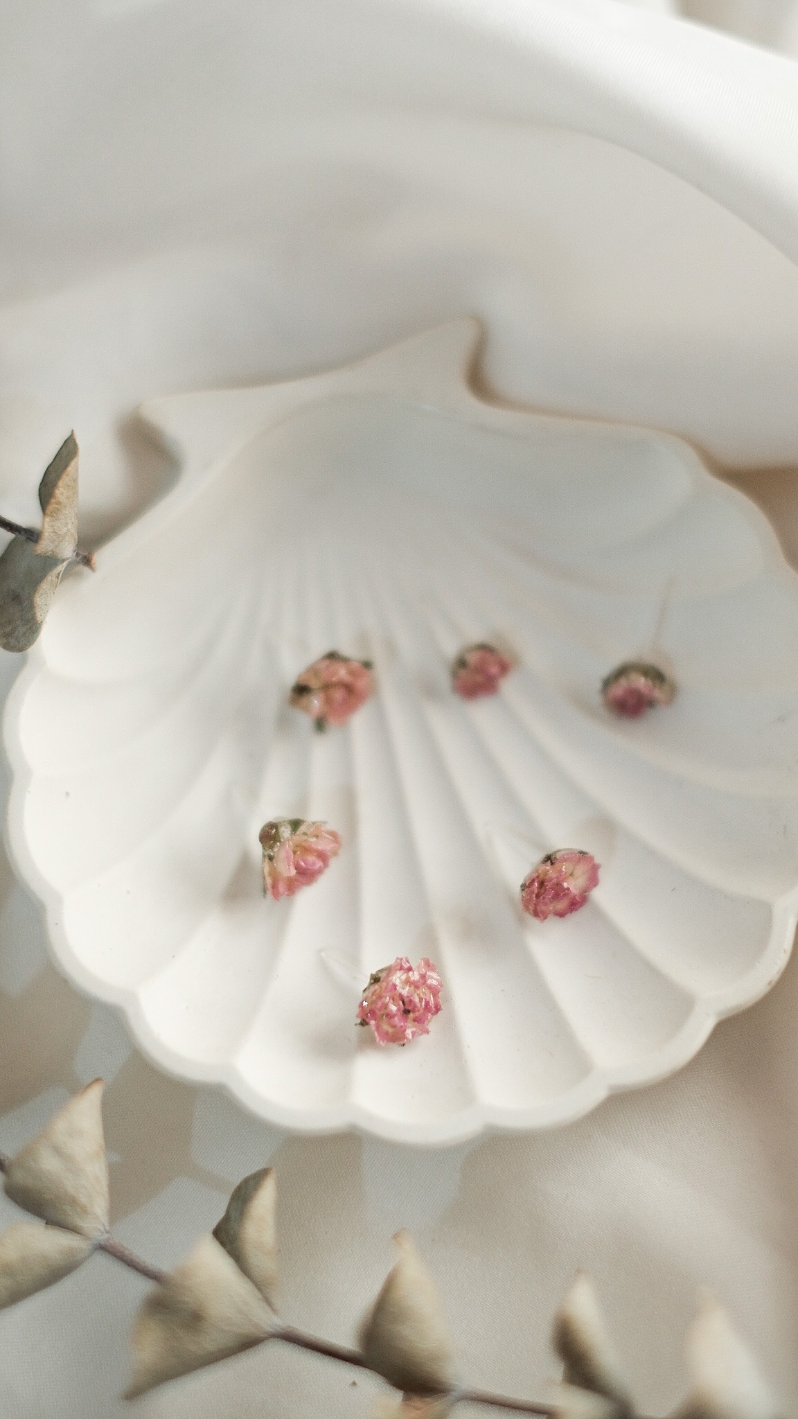 StellarCoronae - Baby Rose Studs