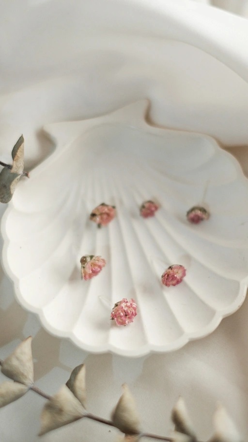 StellarCoronae - Baby Rose Studs