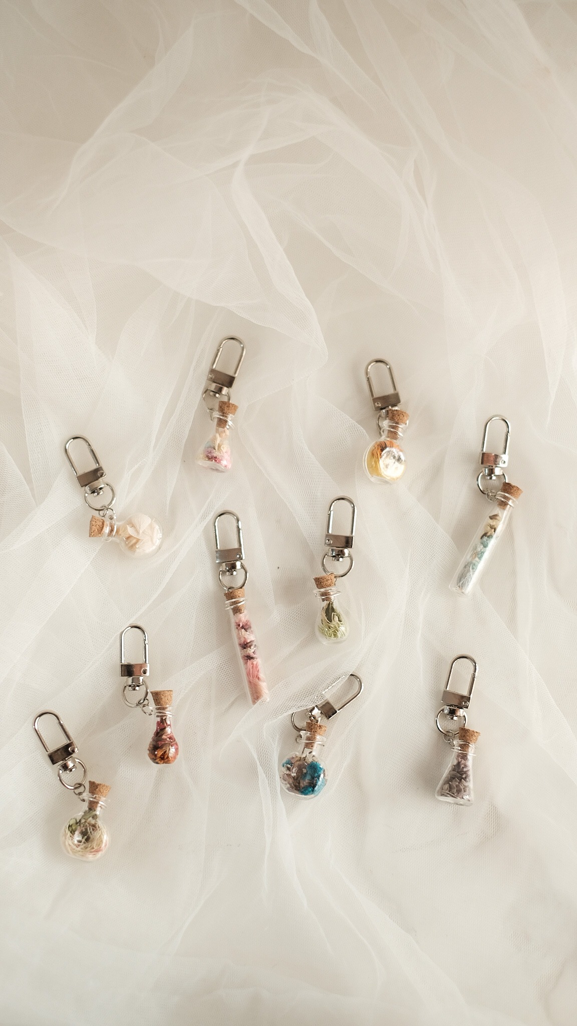 StellarCoronae - Dried Flower Charm