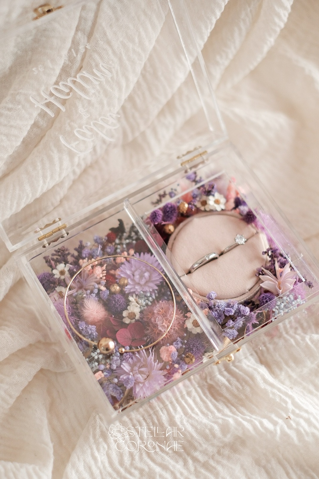 StellarCoronae - Regular Mahr Box Small Landscape with Round Holder