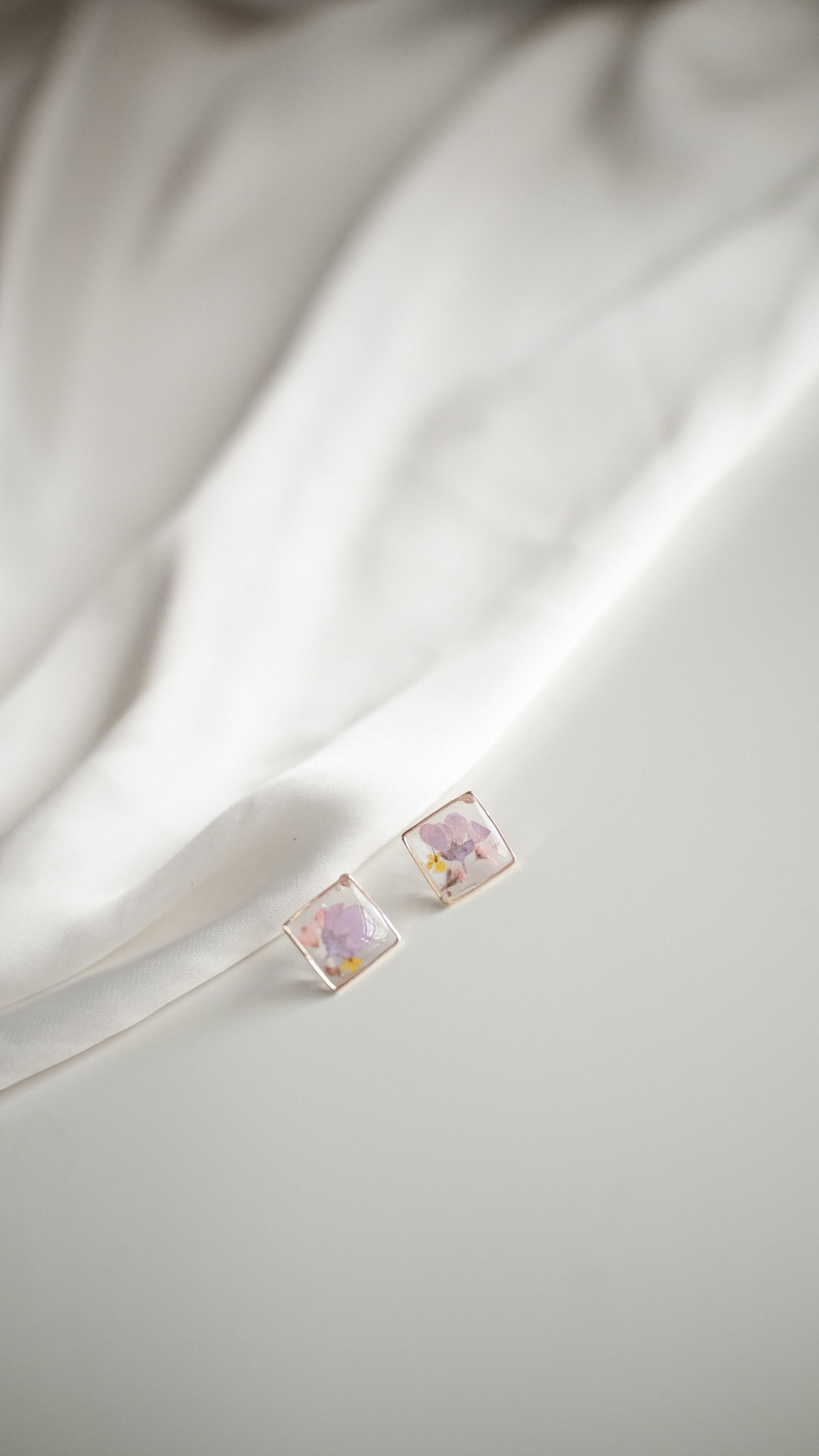 StellarCoronae - Ring Square Studs