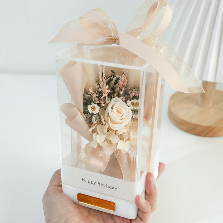 StellarCoronae - Mini Bouquet in the Block (MBP06-MBP10) | Bouquet bunga | Bunga Kering | Bouquet Akrilik | Hadiah | Kad