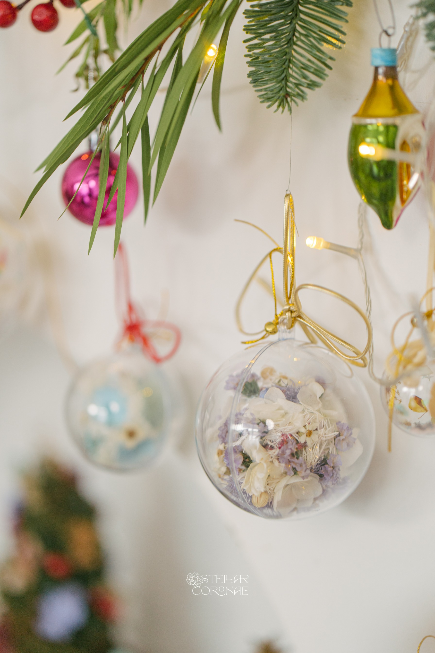 StellarCoronae - Floral Shaker Bells | Baubles Shaker Dried Flowers