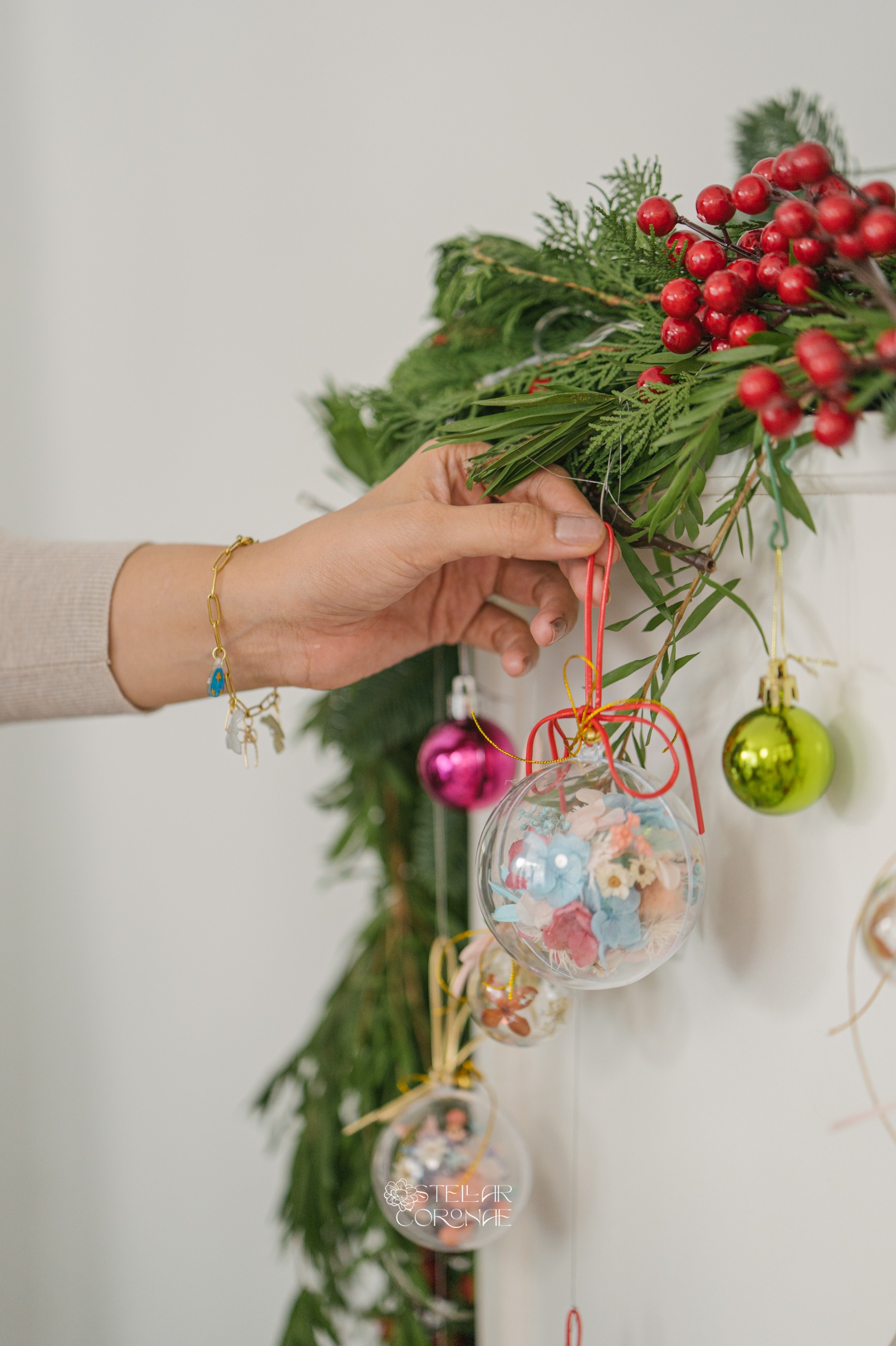StellarCoronae - Floral Shaker Bells | Baubles Shaker Dried Flowers