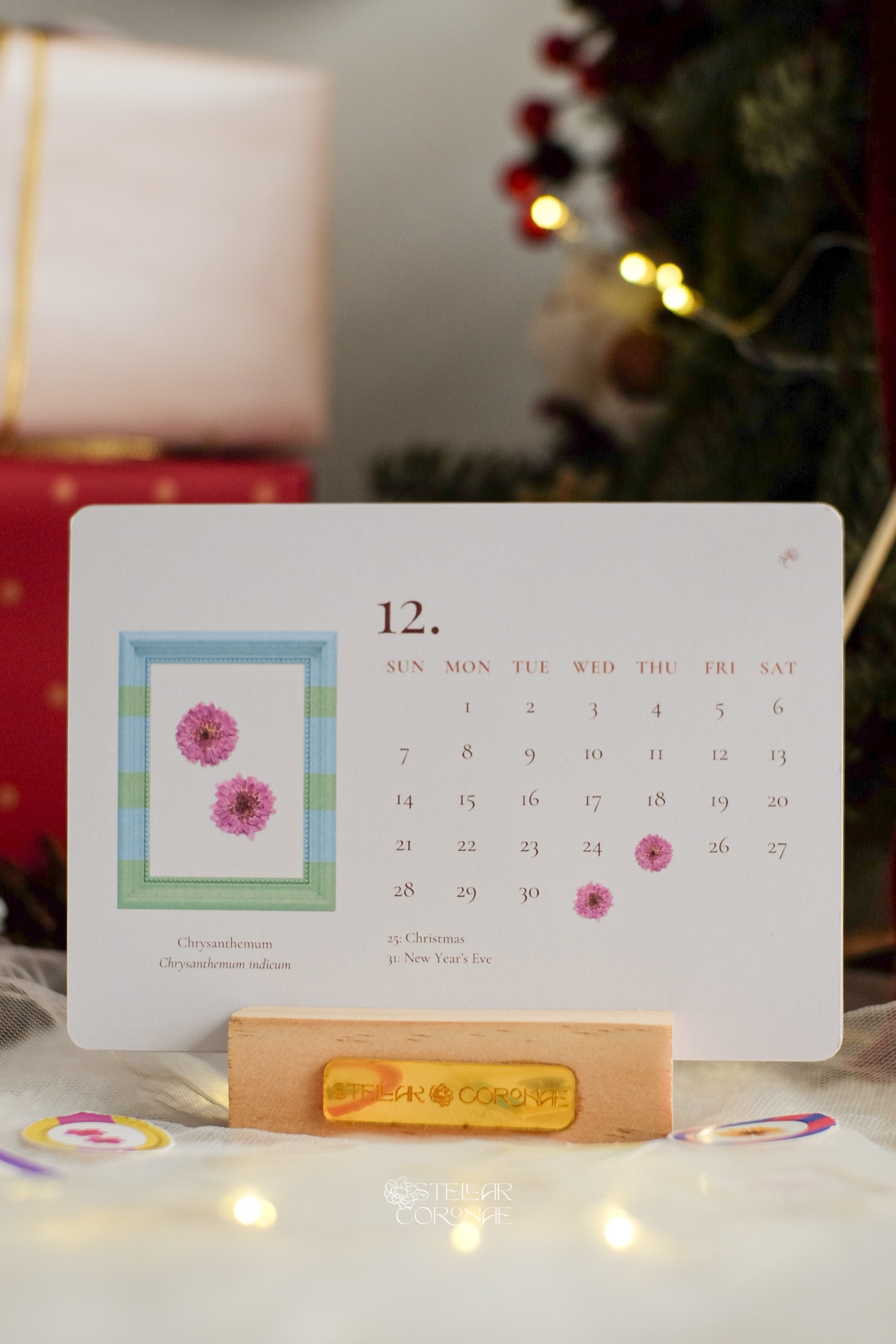 StellarCoronae - The Herbarium Wall 2025 Calendar