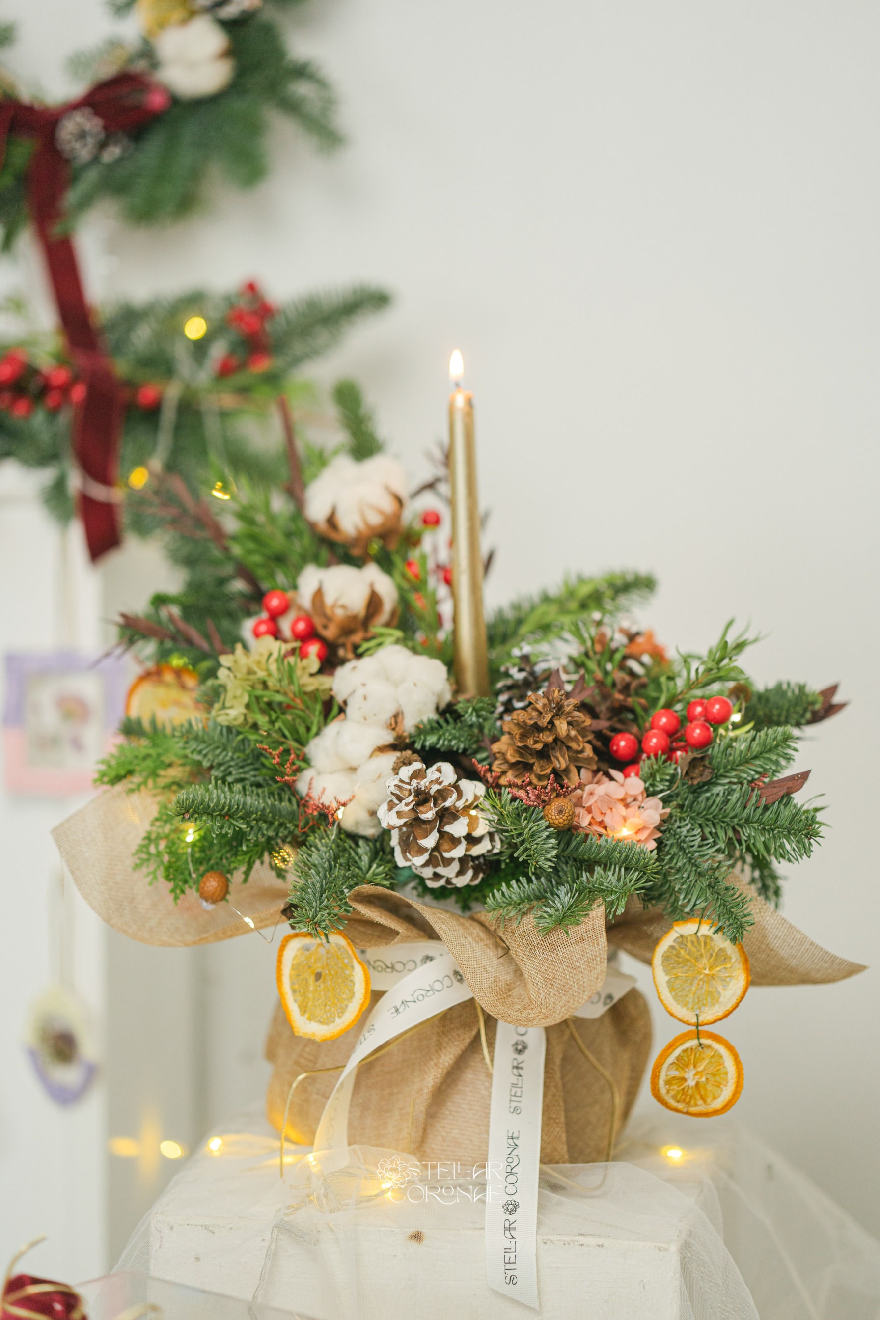 StellarCoronae - Christmas Candle Holder