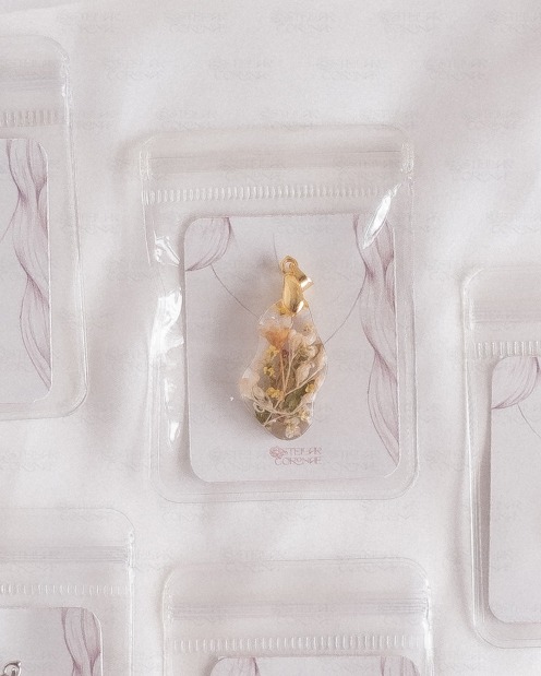 StellarCoronae - Pendant Gold Big