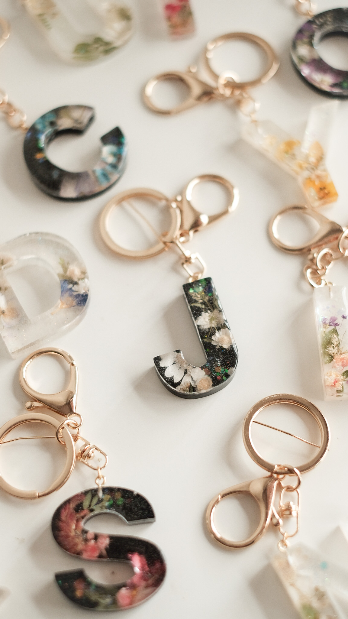 StellarCoronae - Alphabet Keychain