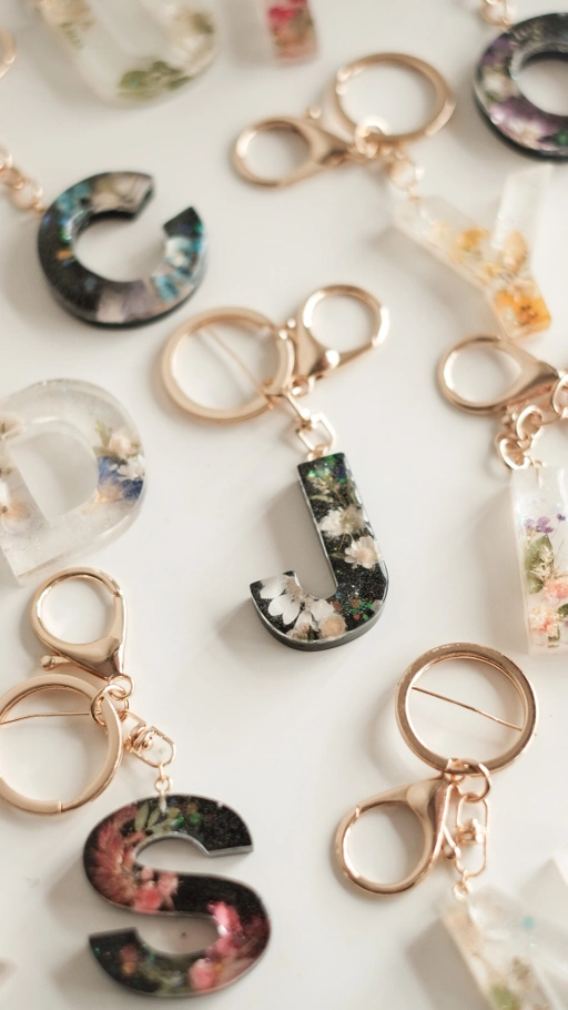 StellarCoronae - Alphabet Keychain
