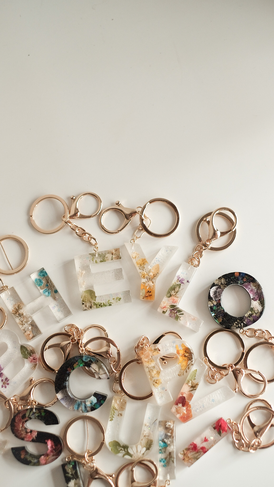 StellarCoronae - Alphabet Keychain