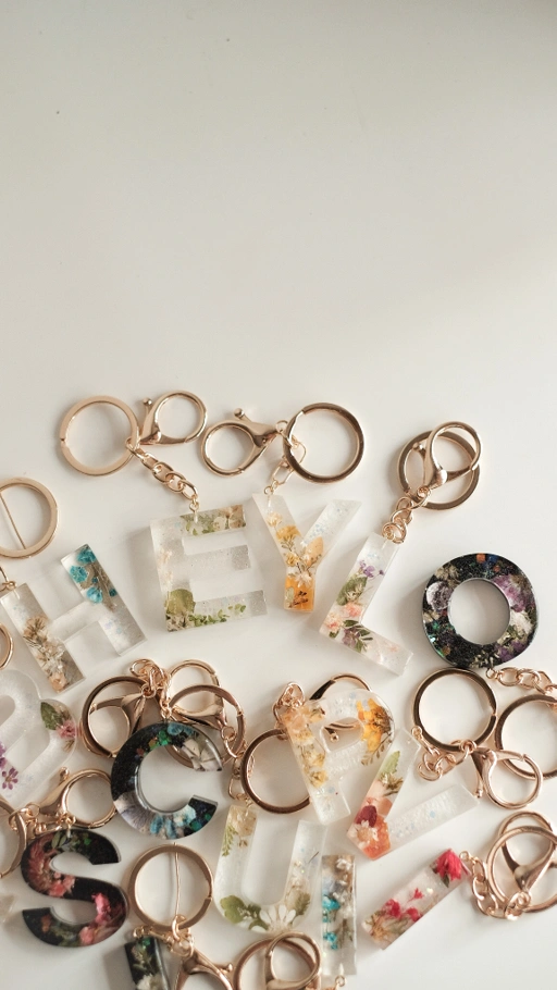 StellarCoronae - Alphabet Keychain
