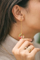 StellarCoronae - Christmas Mix Match Wreath Earrings