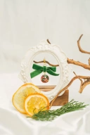 StellarCoronae - Christmas Reinderr's Ribbons - Ball Earrings