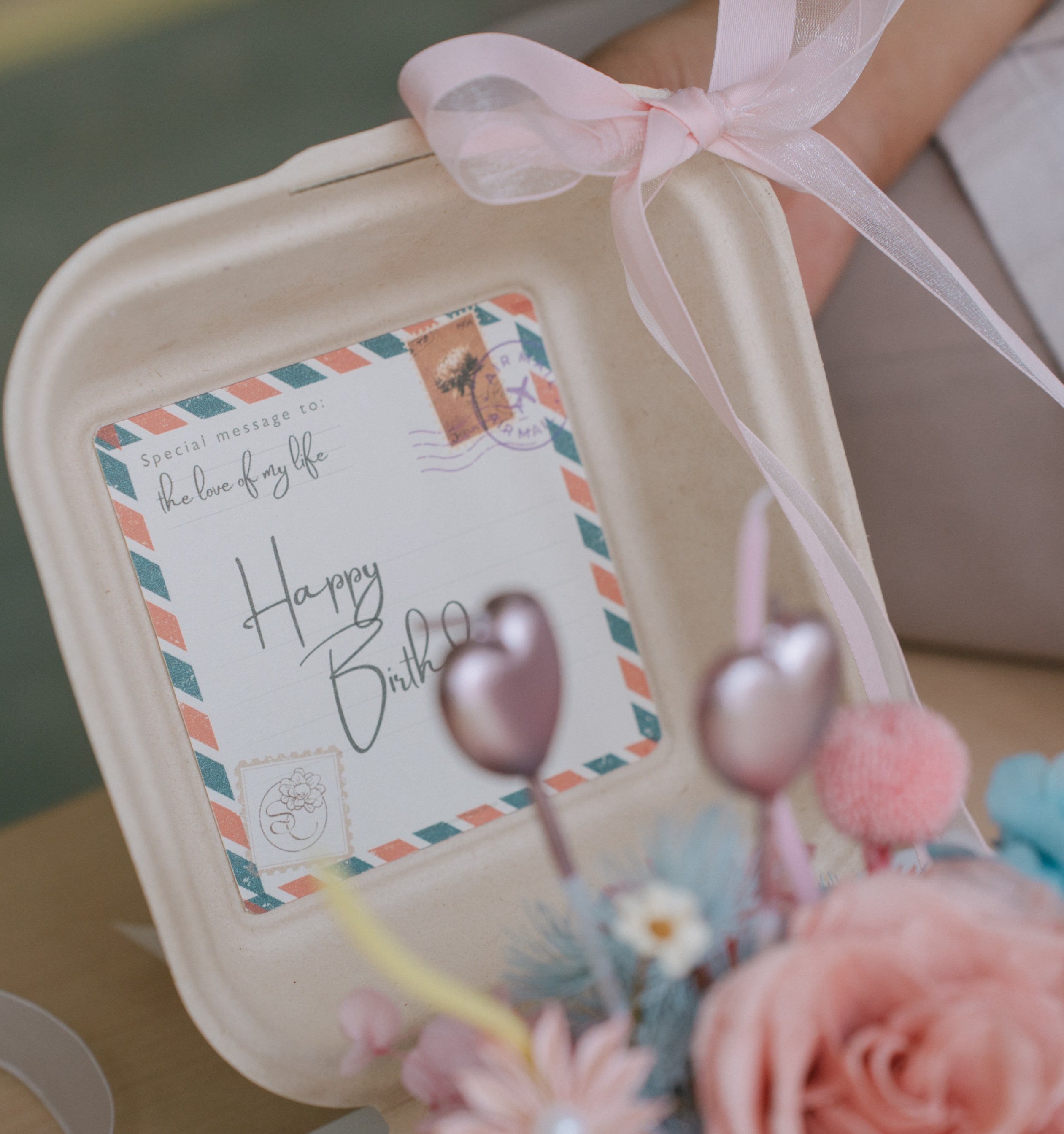 Cake Bloom Bento | Hadiah Kue Bunga Ulang Tahun | Birthday Cake Flower
