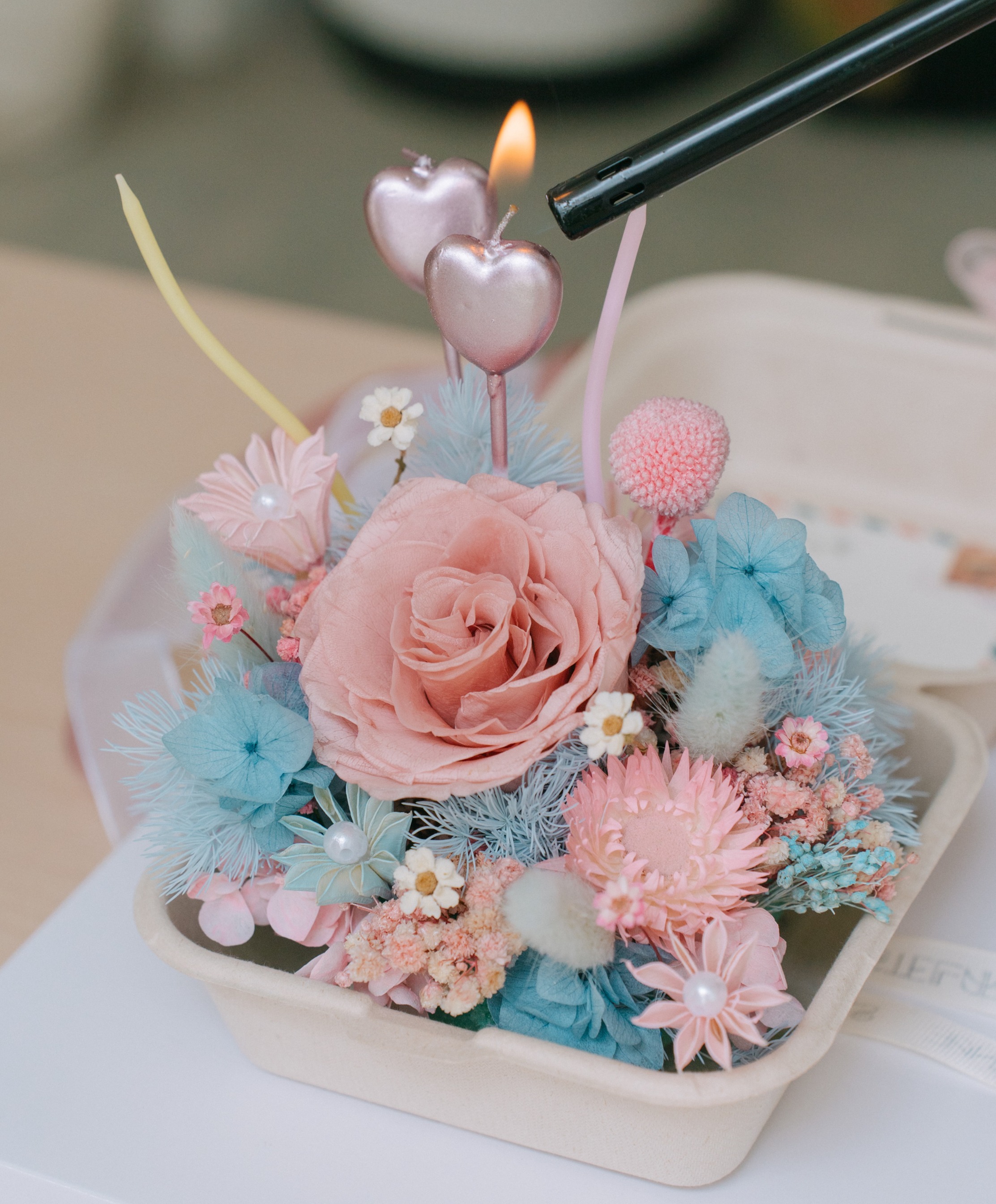 Cake Bloom Bento | Hadiah Kue Bunga Ulang Tahun | Birthday Cake Flower