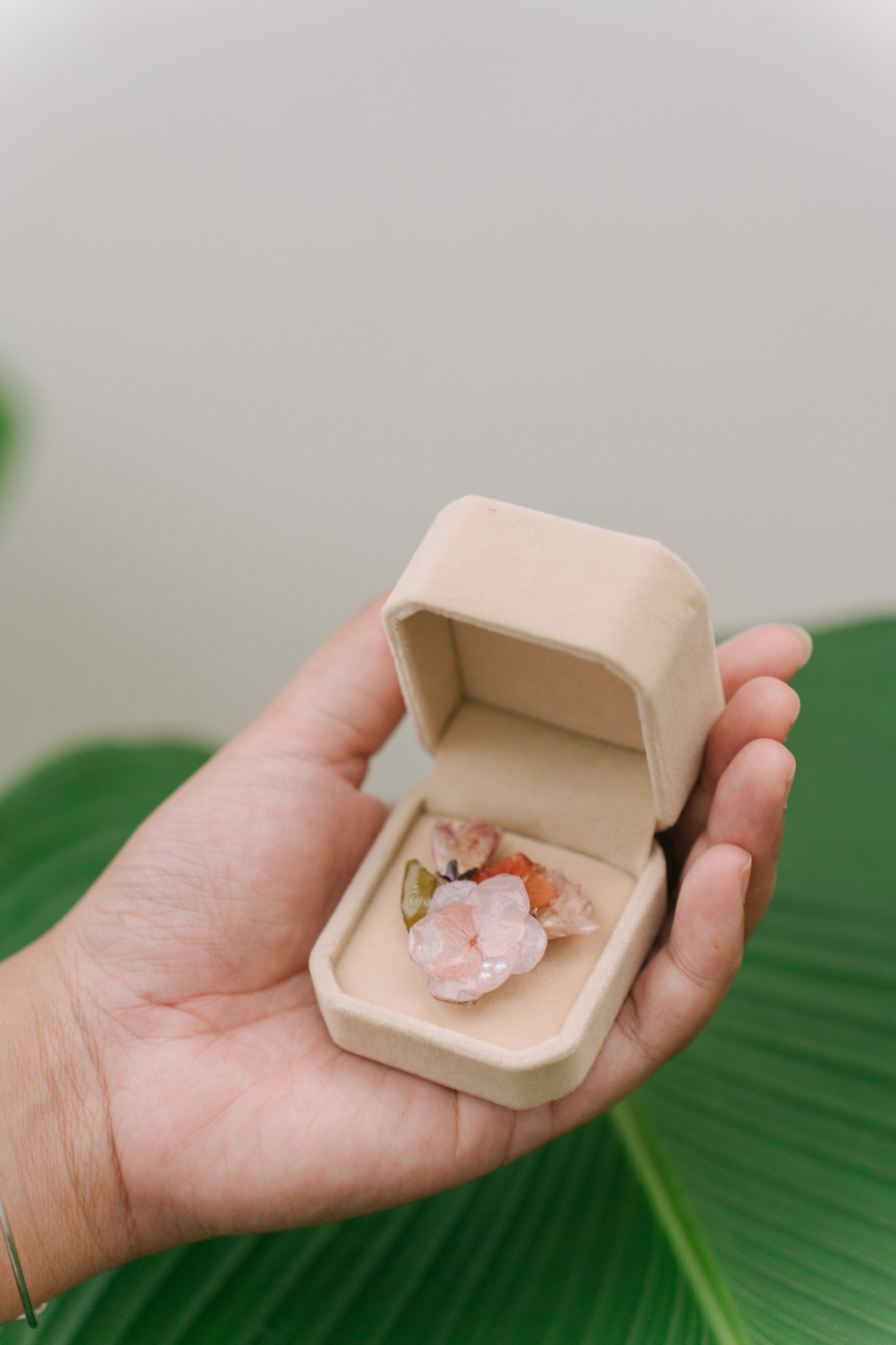 StellarCoronae - Mini Garden Brooch | Bros Handmade dari Bunga Asli 