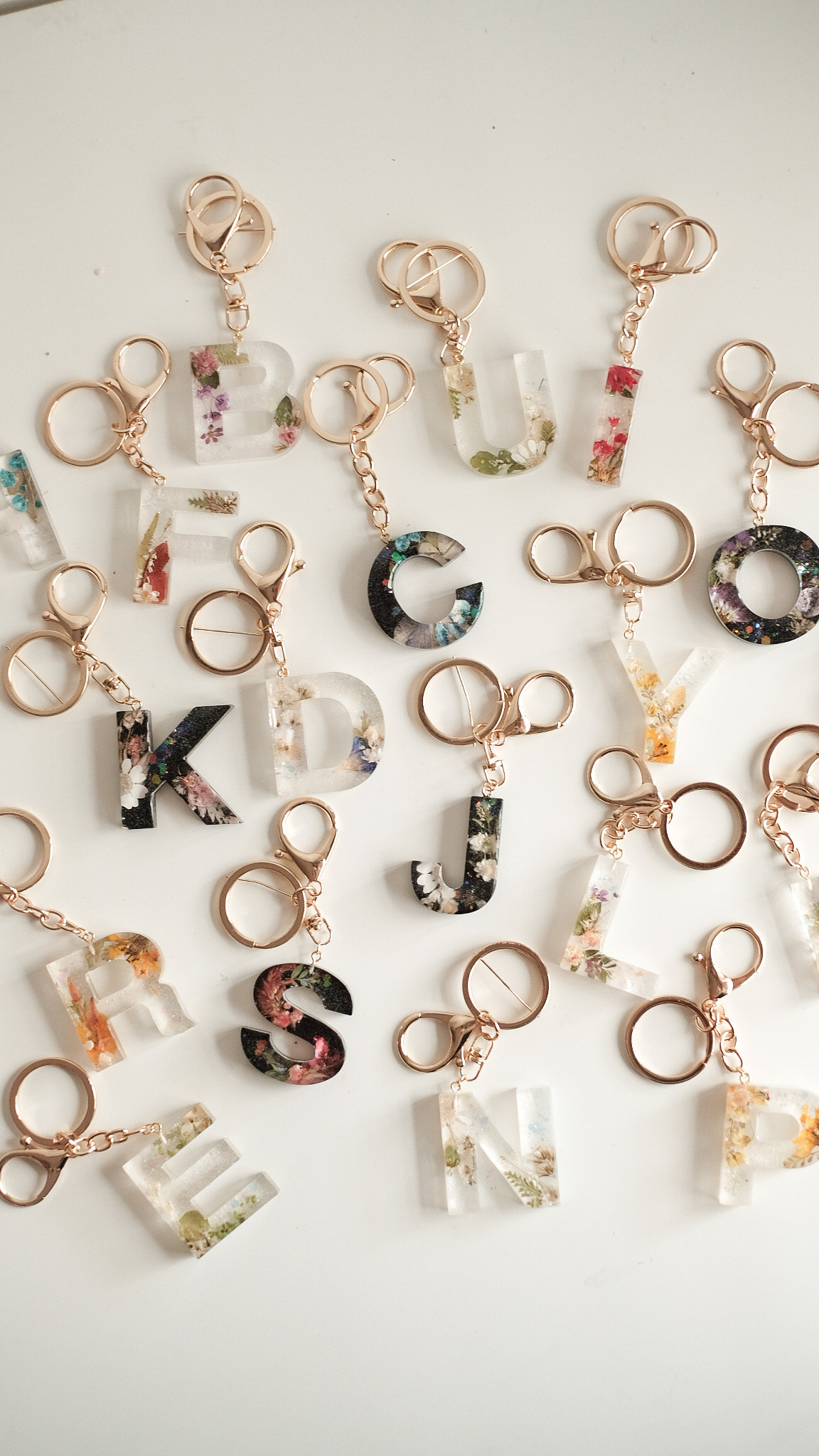 StellarCoronae - Alphabet Keychain