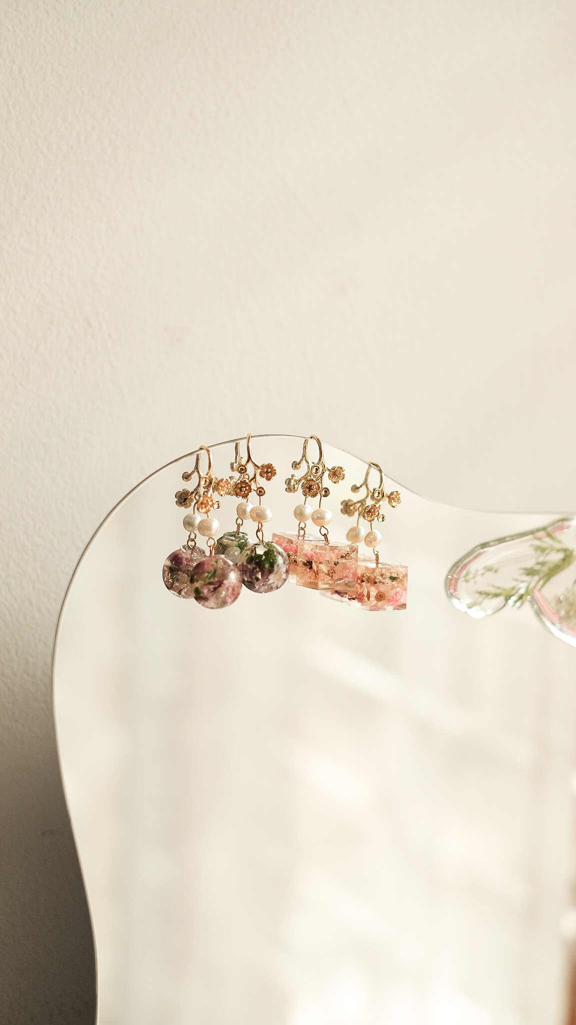 StellarCoronae - Electroplated Earrings
