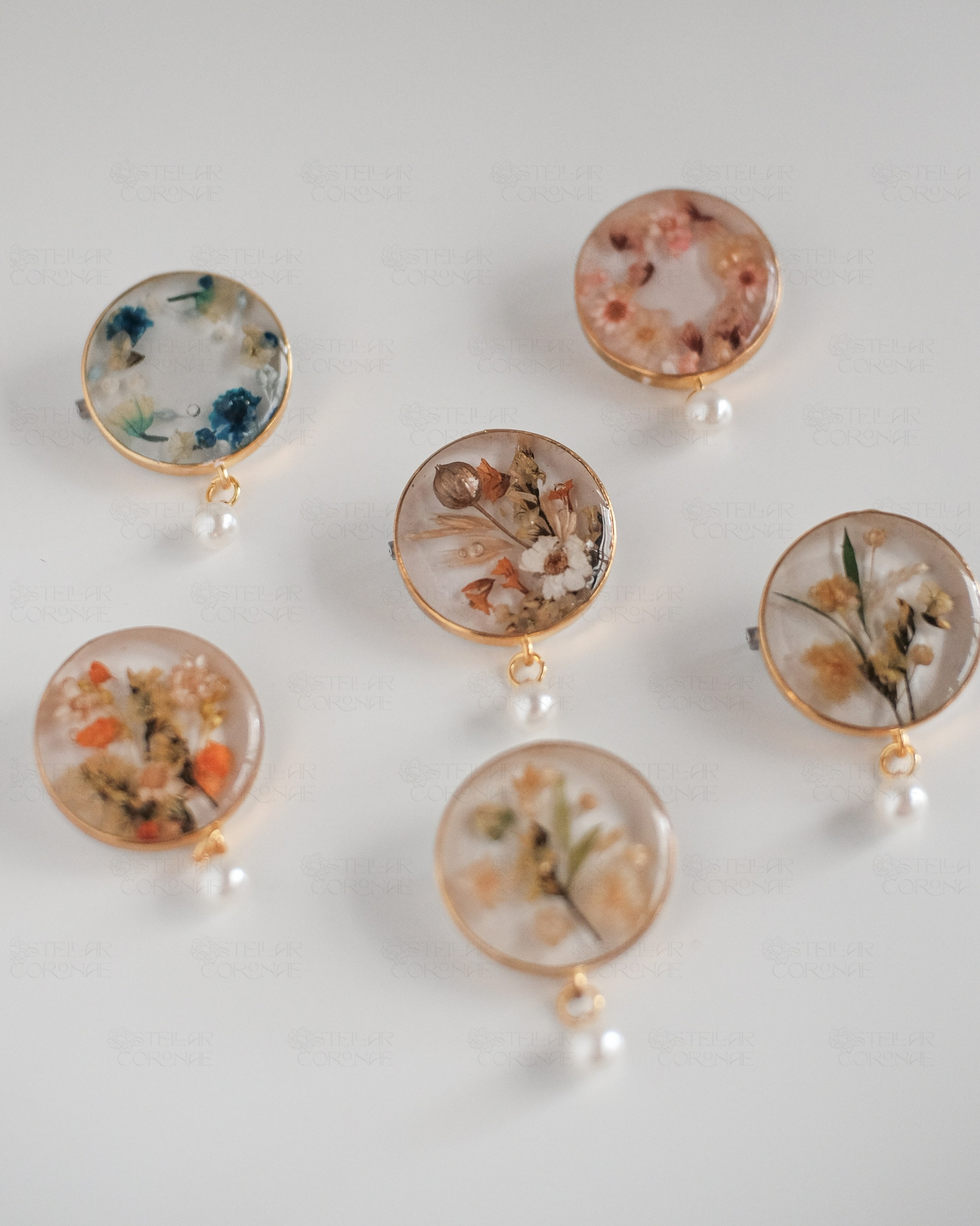 StellarCoronae - Bevel Brooch