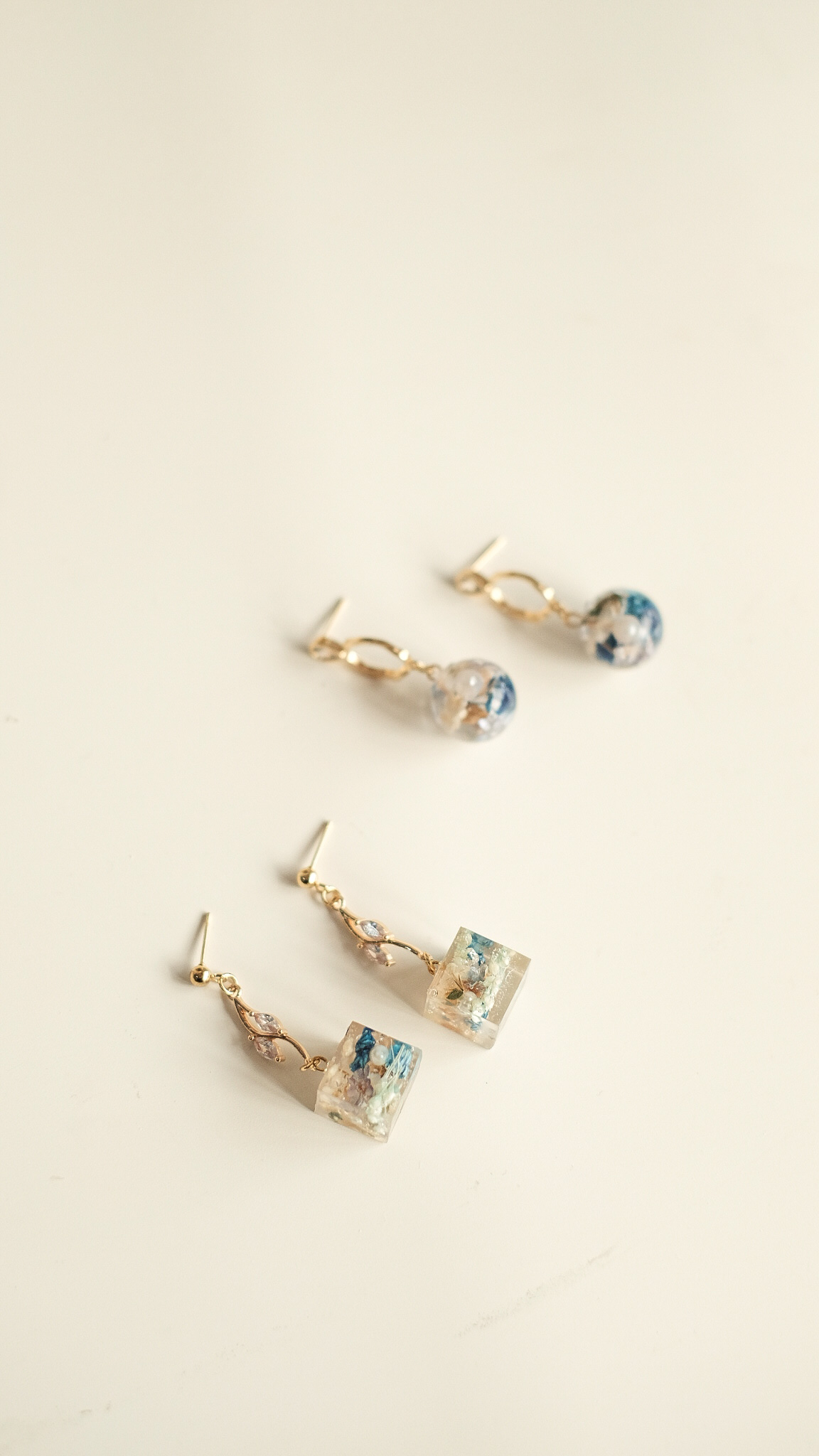 StellarCoronae - Electroplated Earrings
