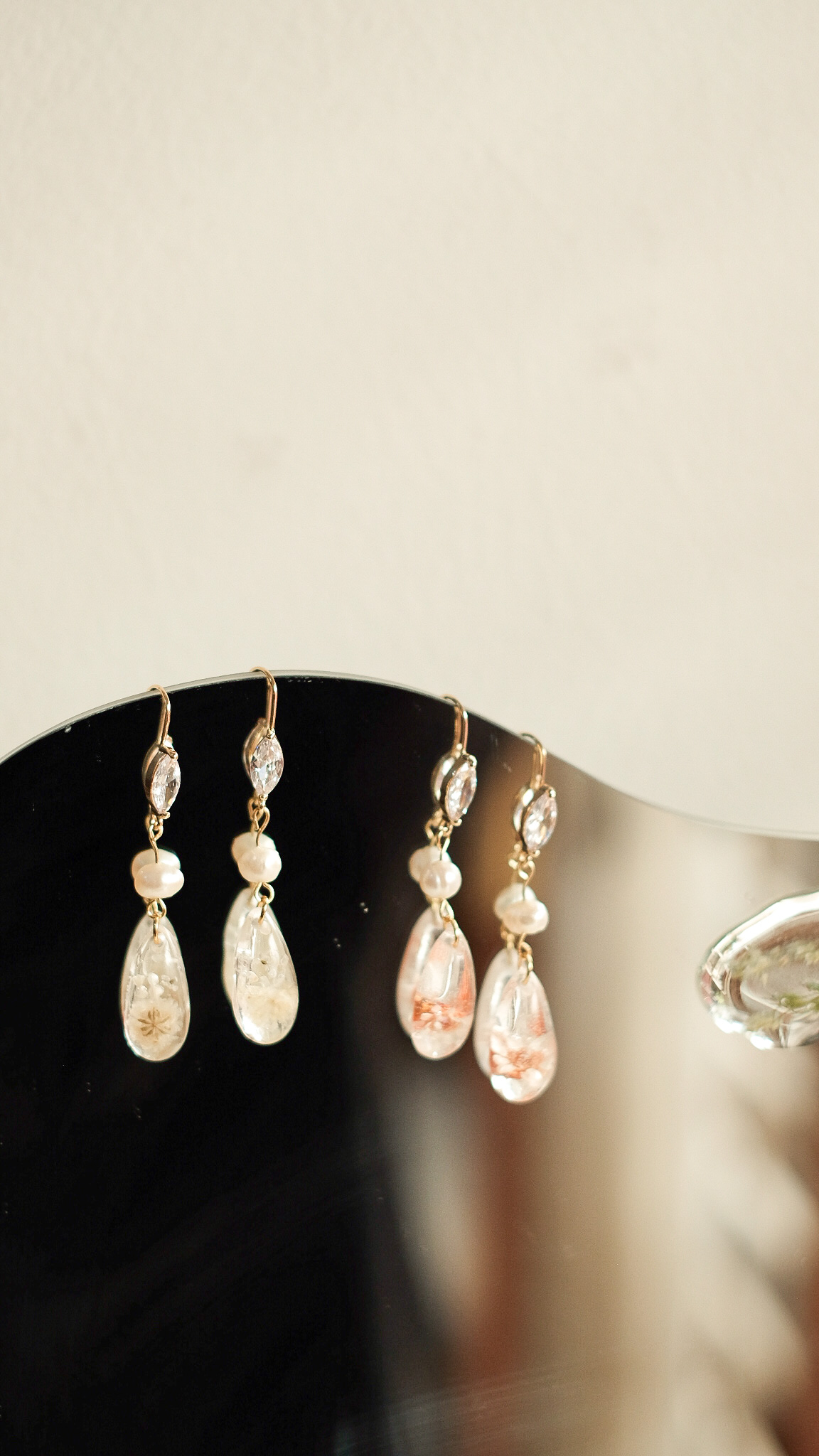 StellarCoronae - Electroplated Earrings