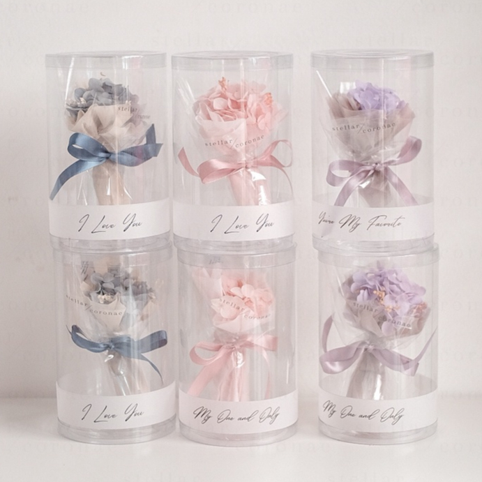 StellarCoronae - Mini Bouquet Hydrangea | Bouquet Bunga | Bunga Kering | Hadiah | Kado