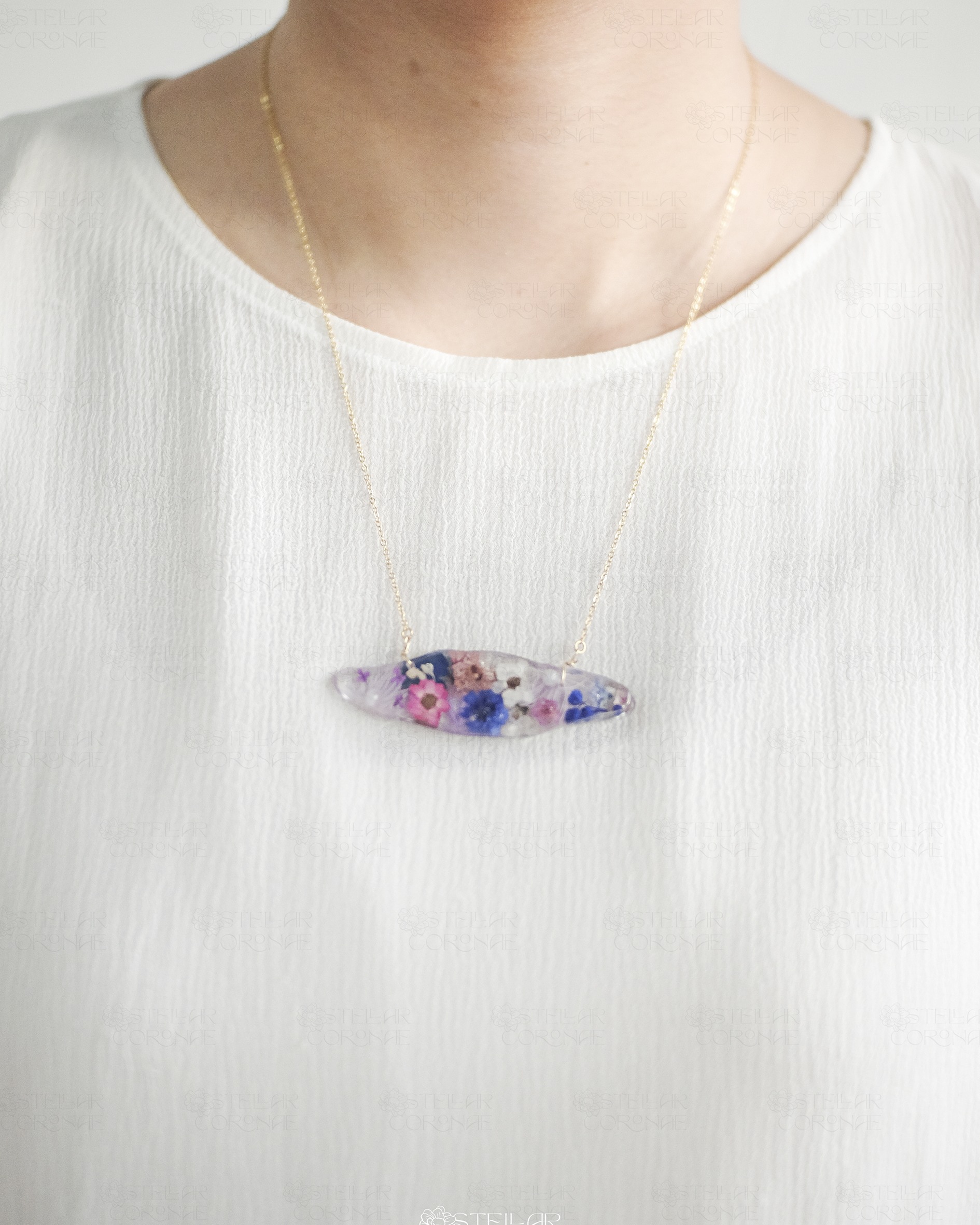 StellarCoronae - Necklace Gold Big