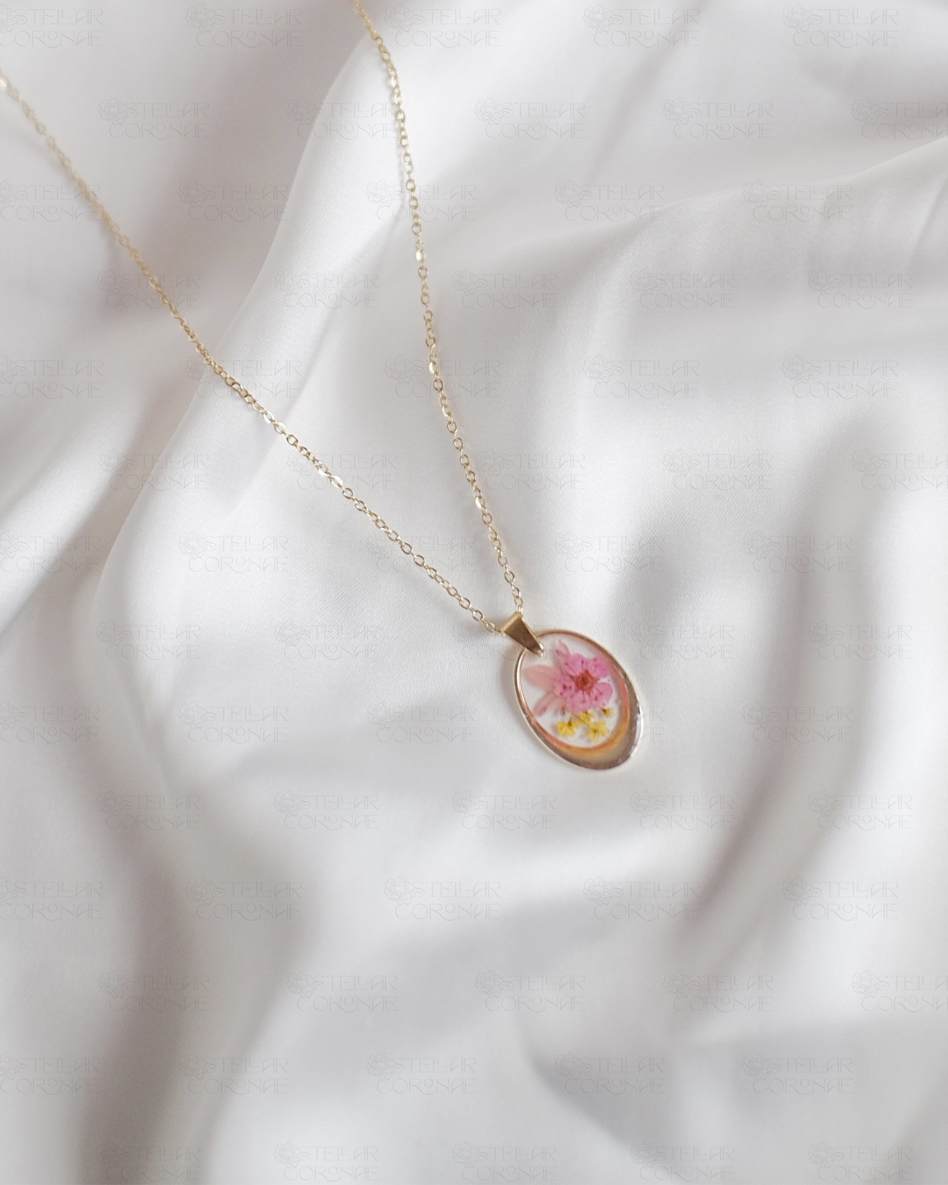 StellarCoronae - Necklace Gold Big