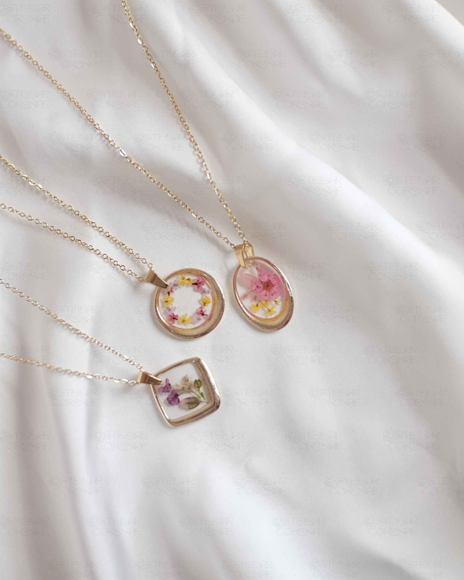 StellarCoronae - Necklace Gold Big