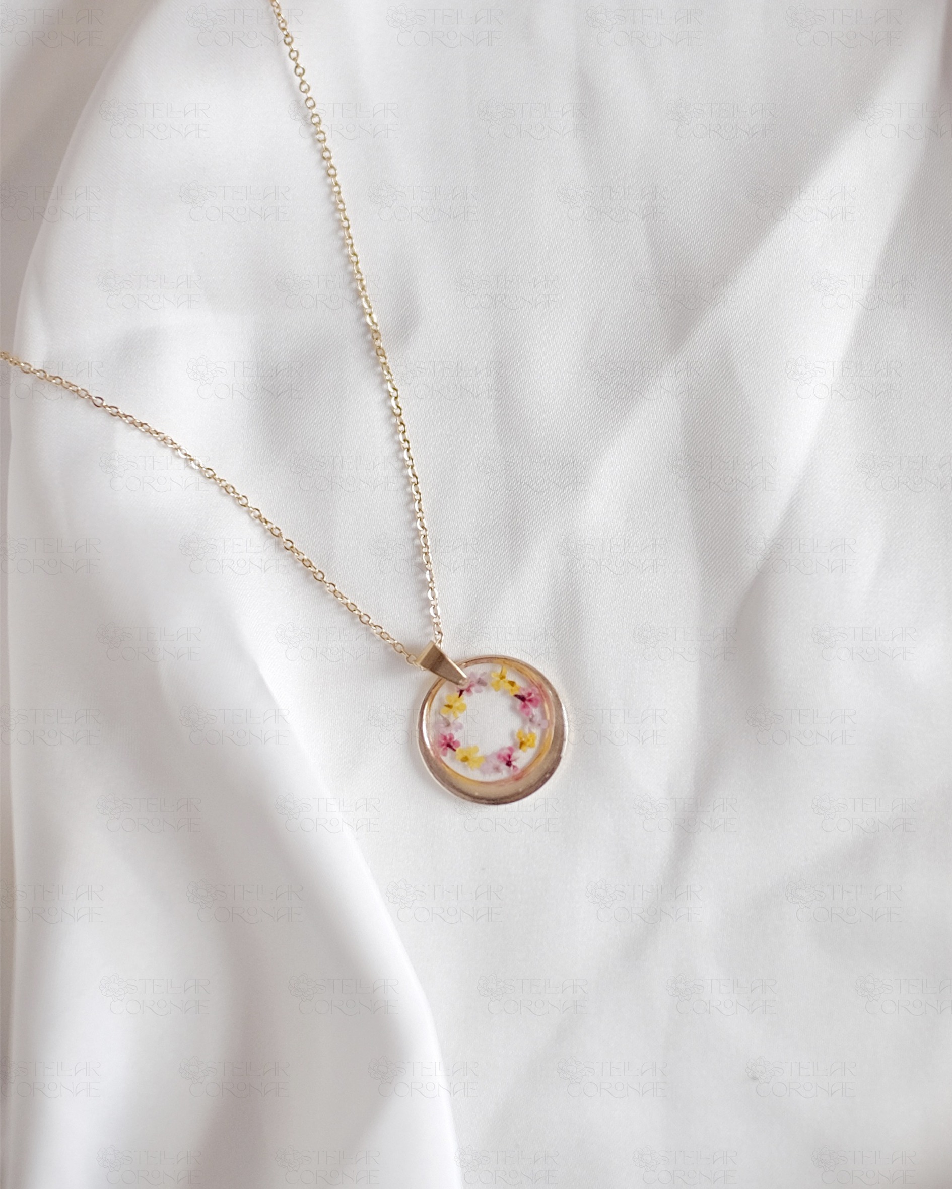 StellarCoronae - Necklace Gold Big