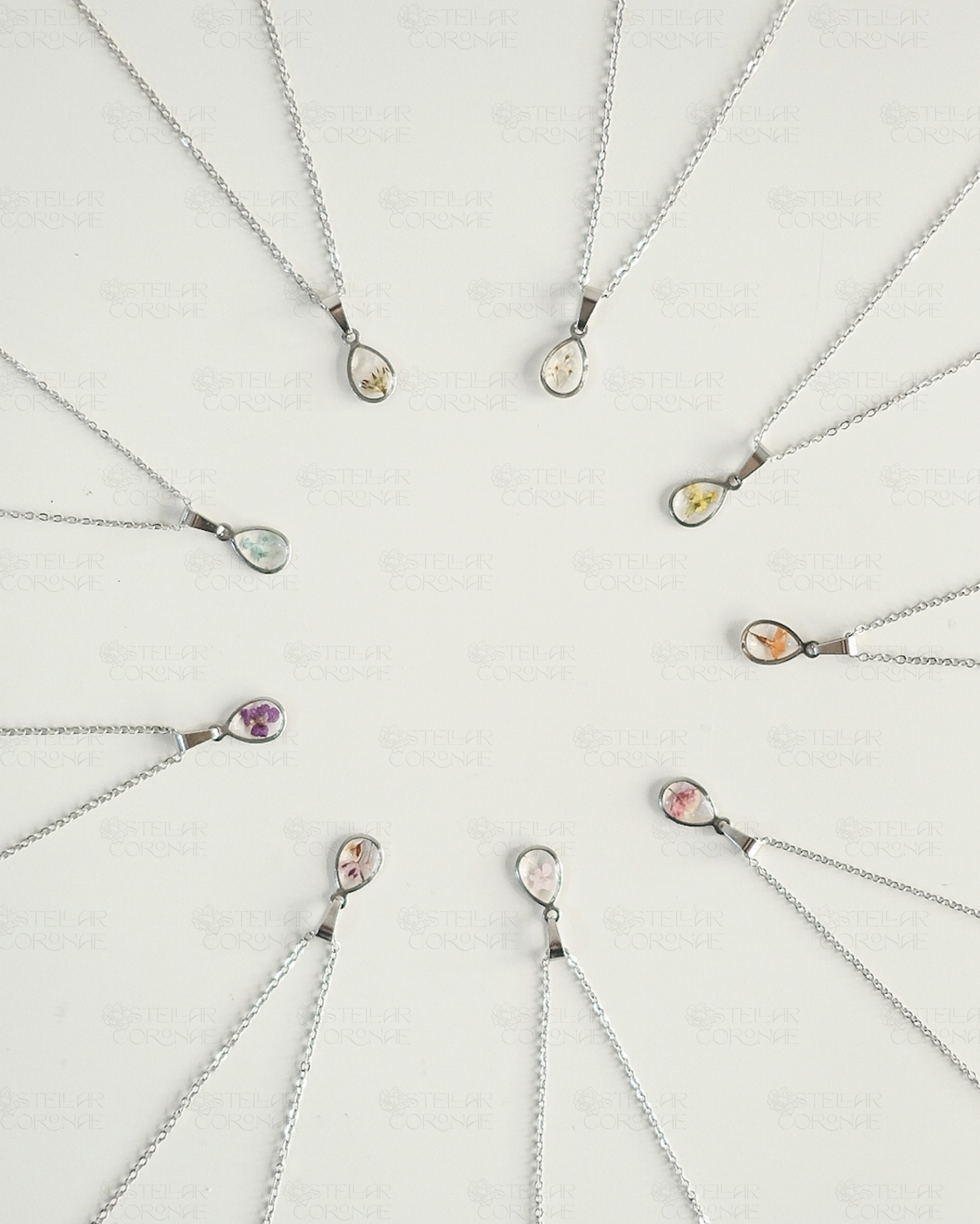 StellarCoronae - Necklace Silver