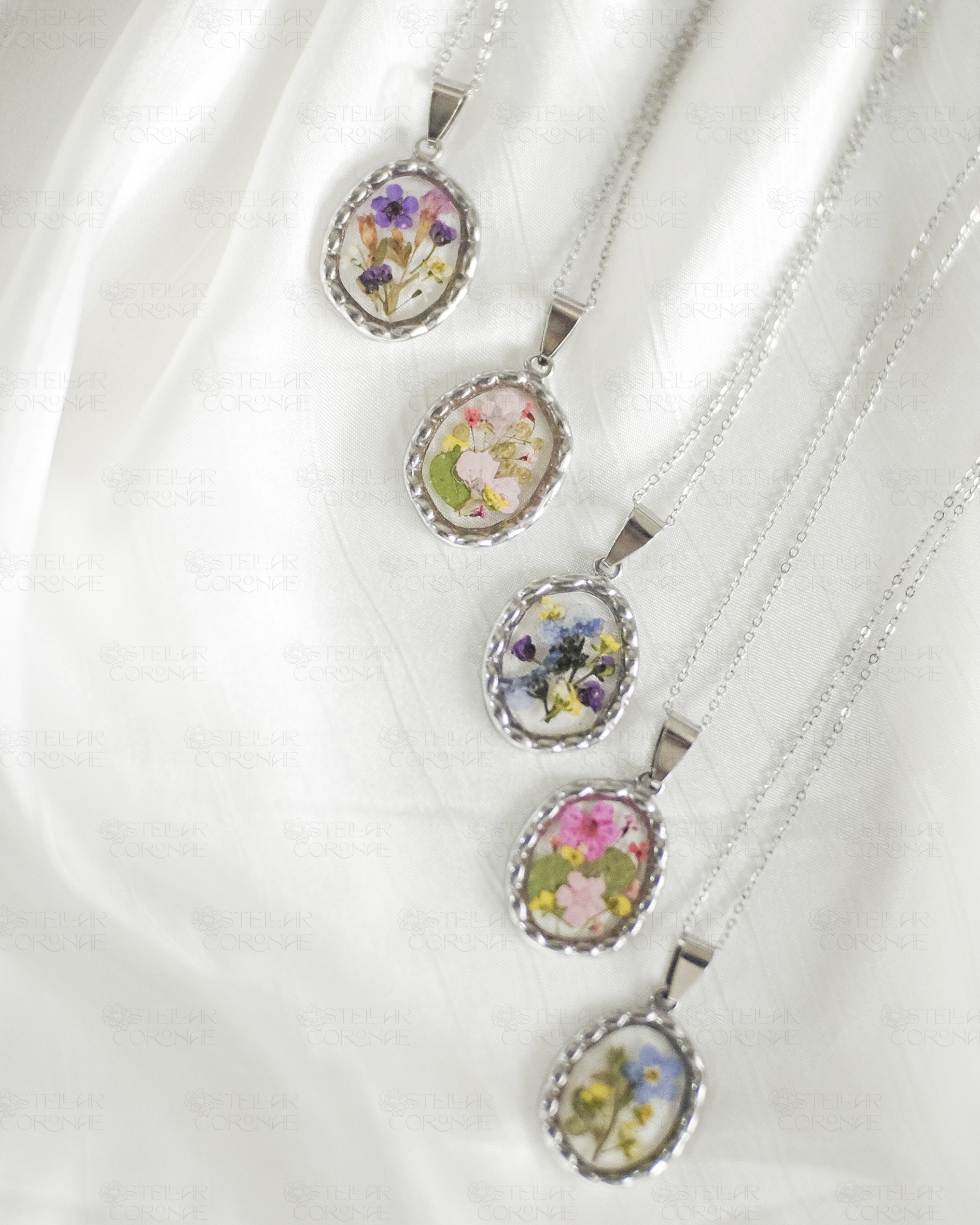 StellarCoronae - Necklace Silver Big