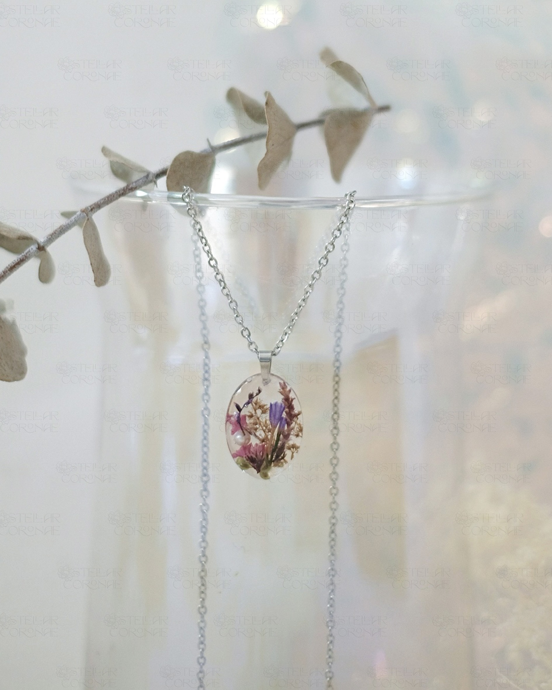 StellarCoronae - Necklace Silver Big