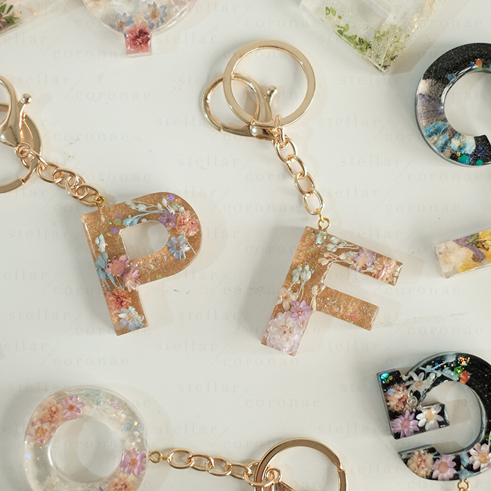 StellarCoronae - Alphabet Keychain
