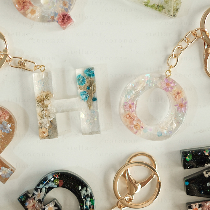 StellarCoronae - Alphabet Keychain