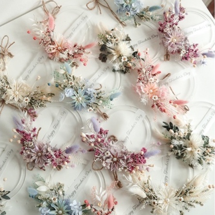 StellarCoronae - Mini Wreath | Hiasan Bunga | Kado | Gantungan Nama