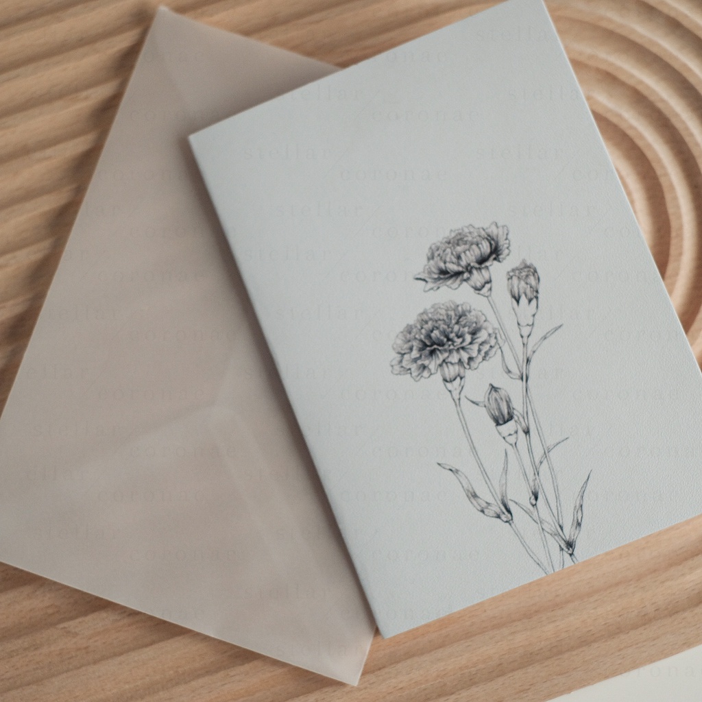 StellarCoronae - Illustrated Card | Greeting Card | Kartu Ucapan