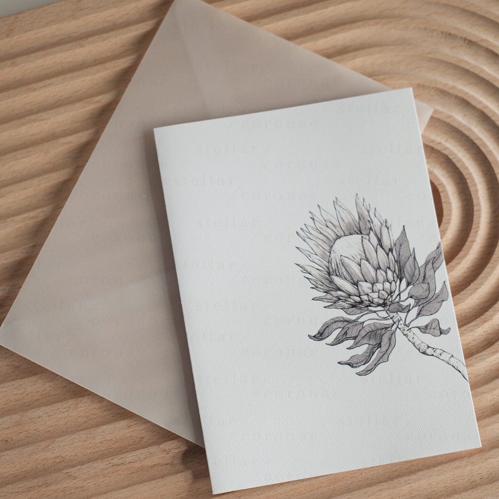 StellarCoronae - Illustrated Card | Greeting Card | Kartu Ucapan