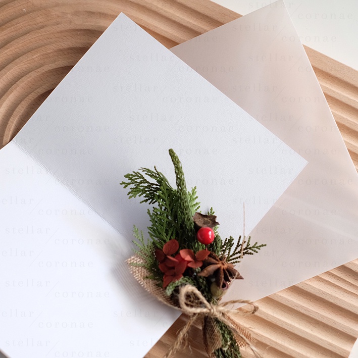 StellarCoronae - Christmas Pattern Card | Kartu Natal | Kartu Ucapan