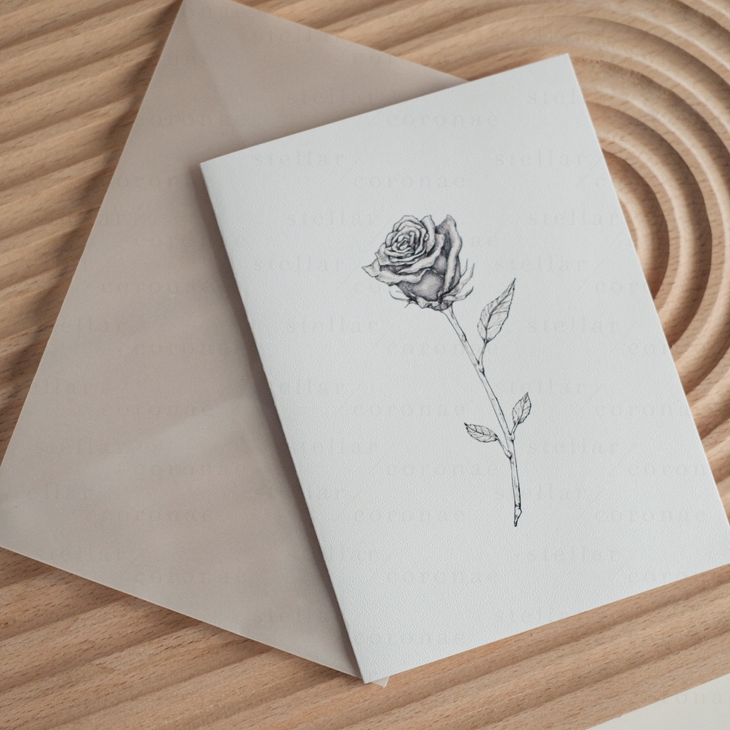 StellarCoronae - Illustrated Card | Greeting Card | Kartu Ucapan