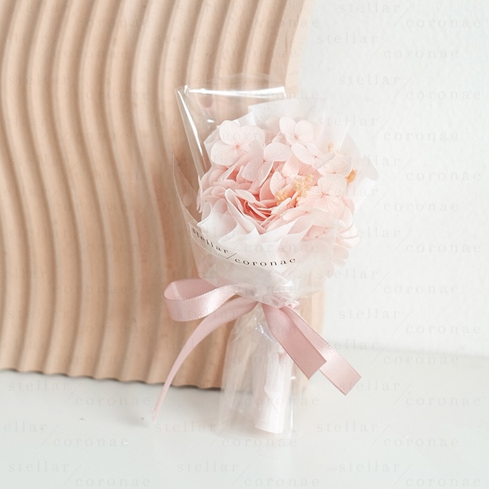 StellarCoronae - Mini Bouquet Hydrangea | Bouquet Bunga | Bunga Kering | Hadiah | Kado