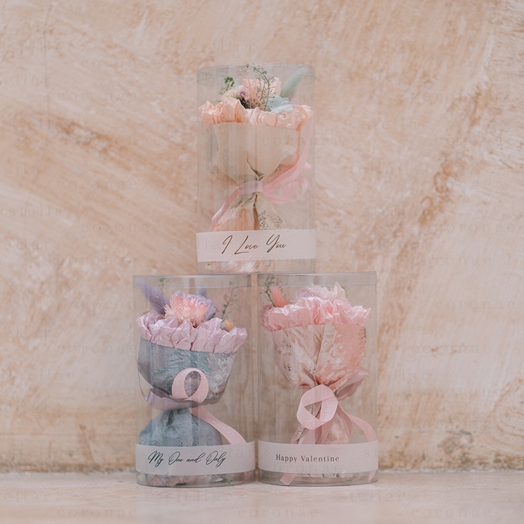 StellarCoronae - Posy Bouquet | Mini Bouquet | Bunga Asli | Bunga Kering | Kado Valentine | Gift