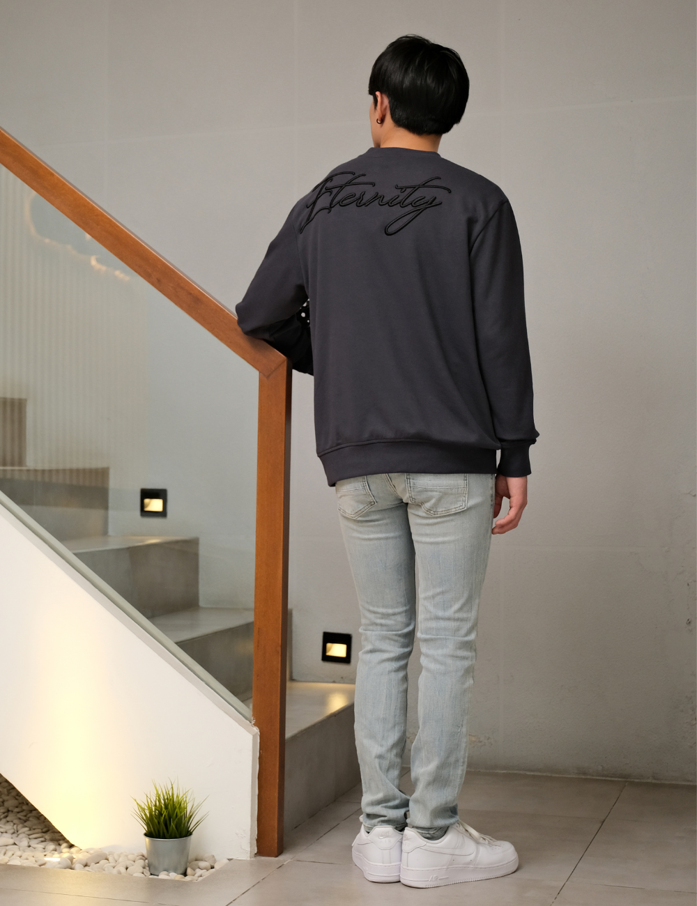 Eternity Sweatshirt Dark Grey