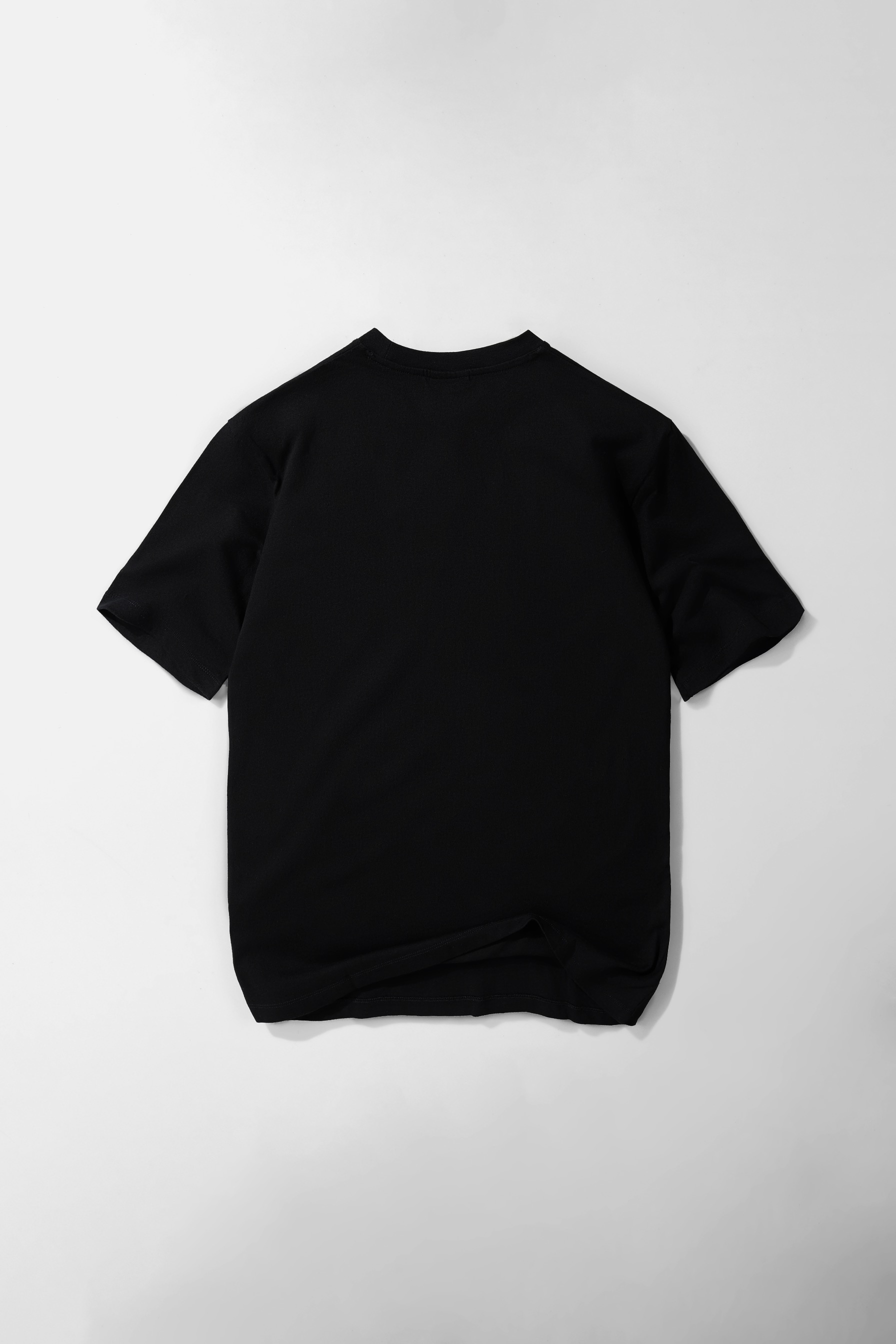 Arkline Family Script Patience T-shirt Obsidian Black